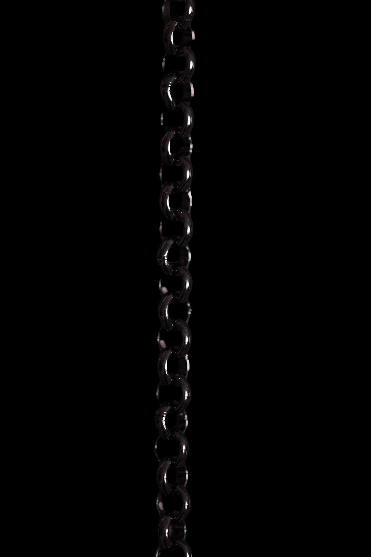 SHARMA Anita eyeglass chain — black, macro detail