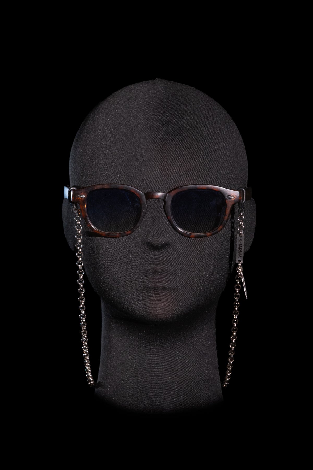 SHARMA Anita eyeglass chain — silver, product view
