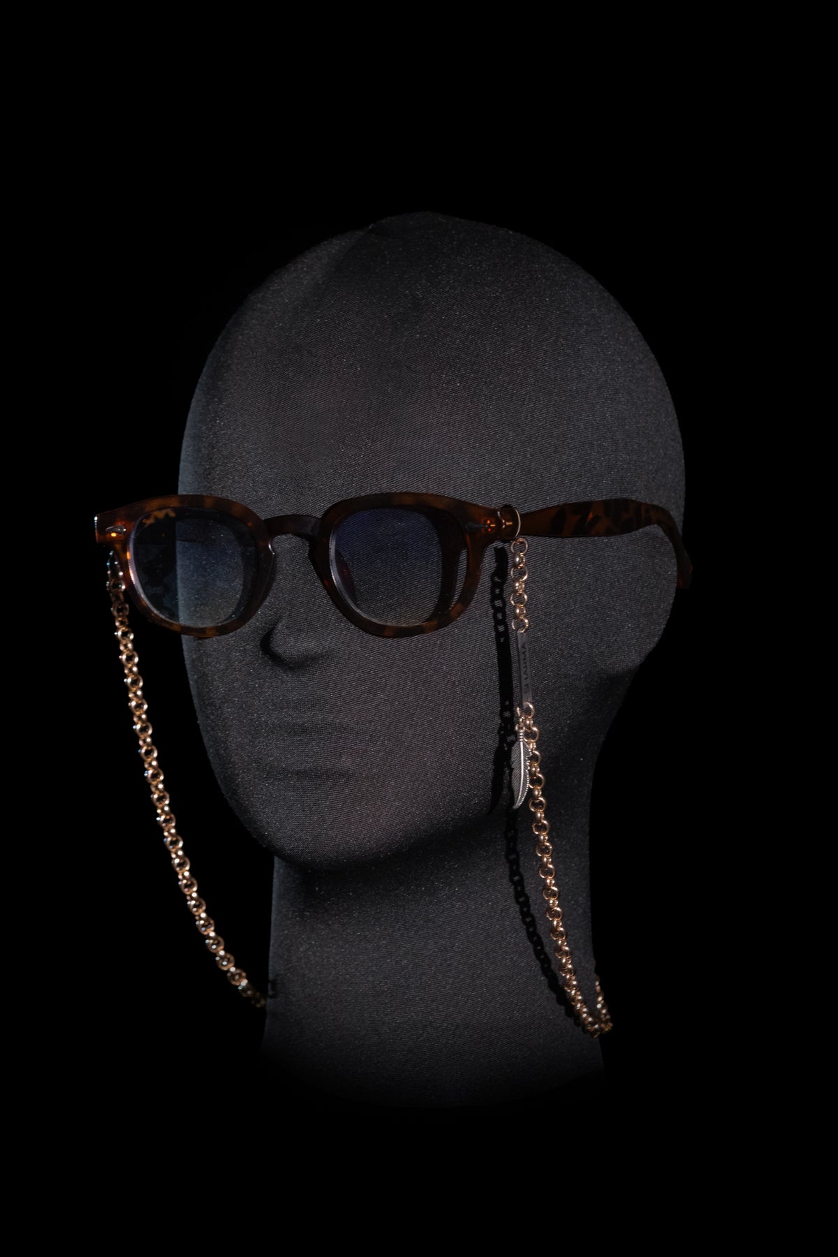 SHARMA Anita eyeglass chain — gold, product view