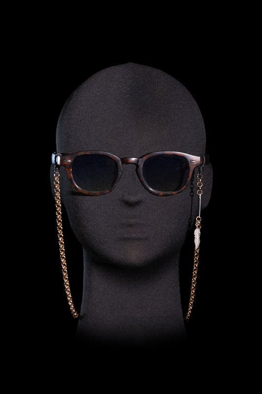 SHARMA Anita eyeglass chain — gold, product view