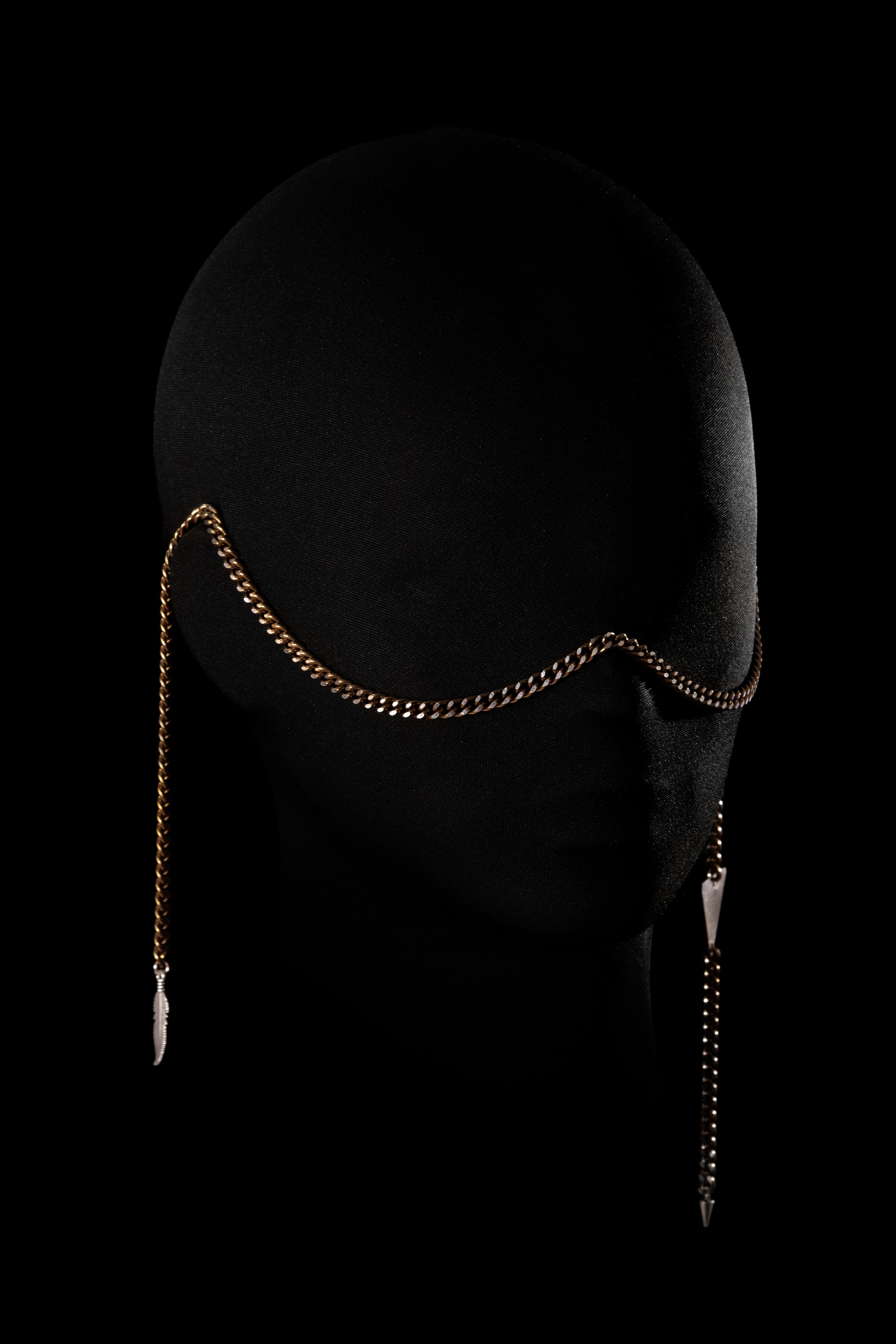 SHARMA Anna face chain — bronze, product view