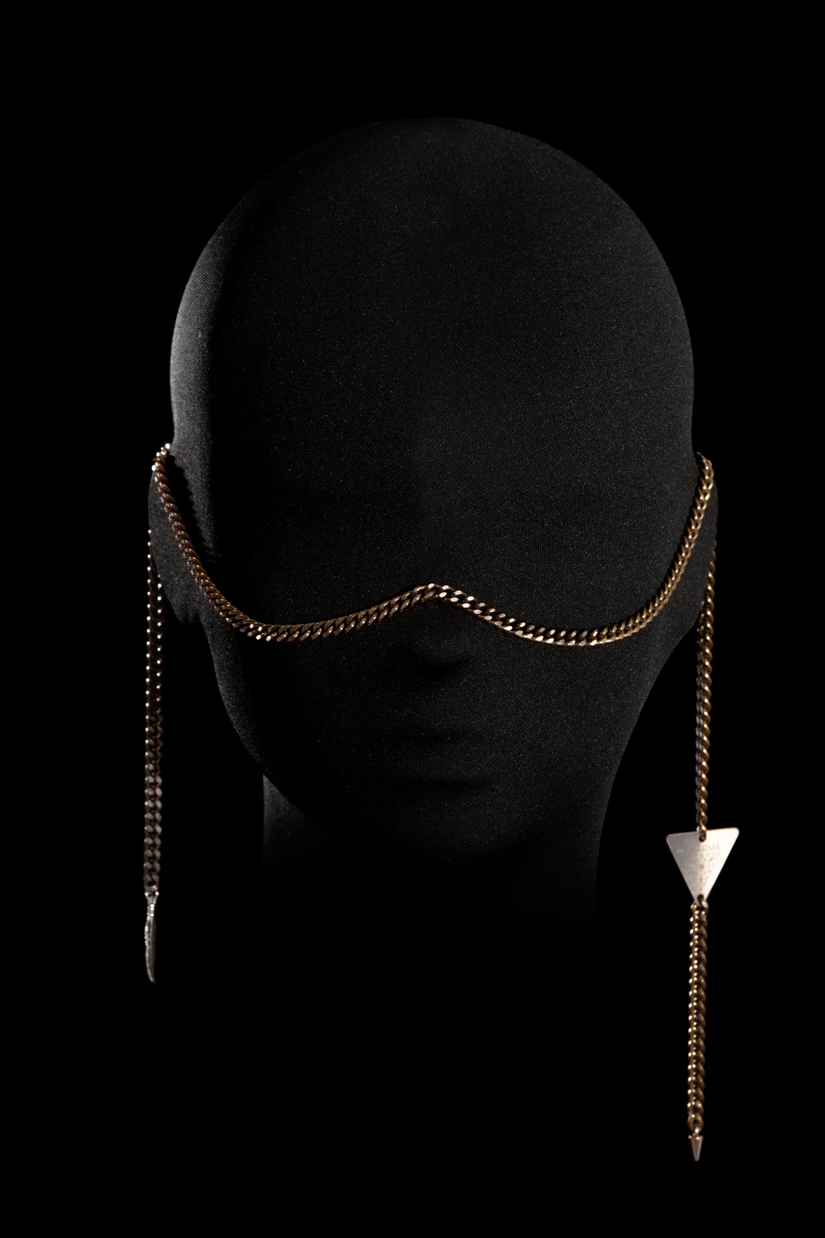 SHARMA Anna face chain — bronze, product view