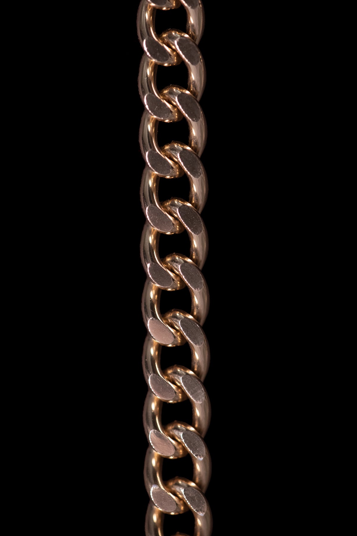 SHARMA Penelope phone chain — gold, macro detail