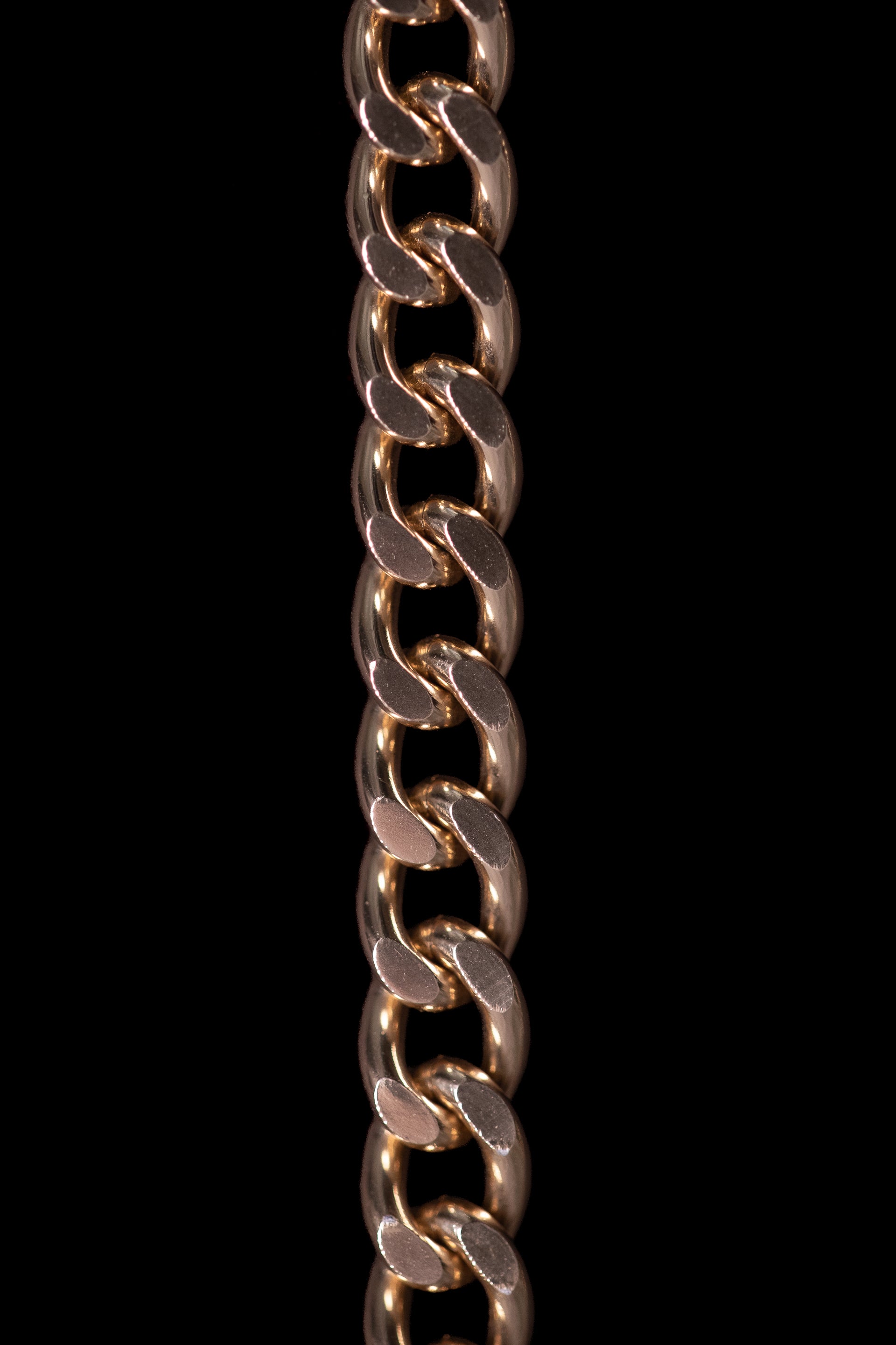 SHARMA Penelope phone chain — gold, macro detail