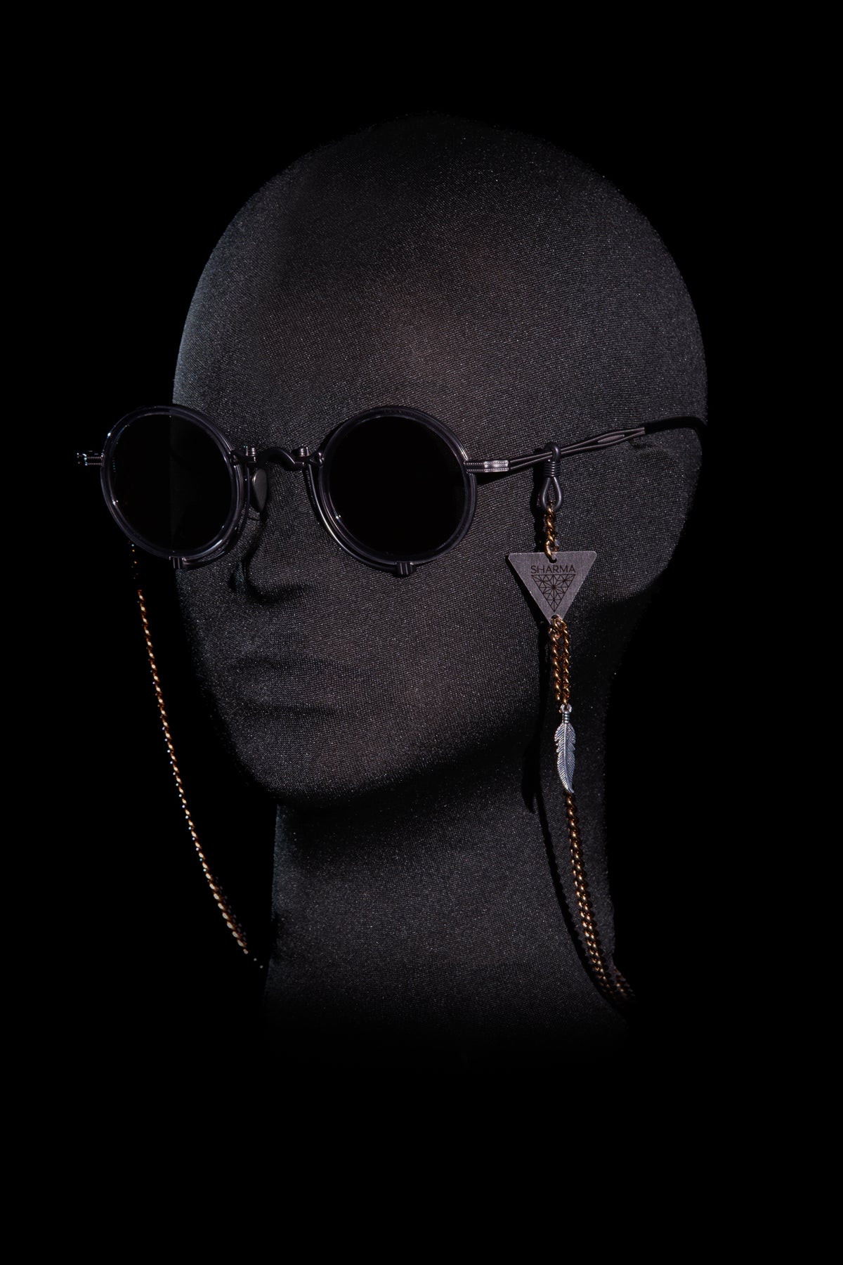 SHARMA Priscilla eyeglass chain — bronze, product view
