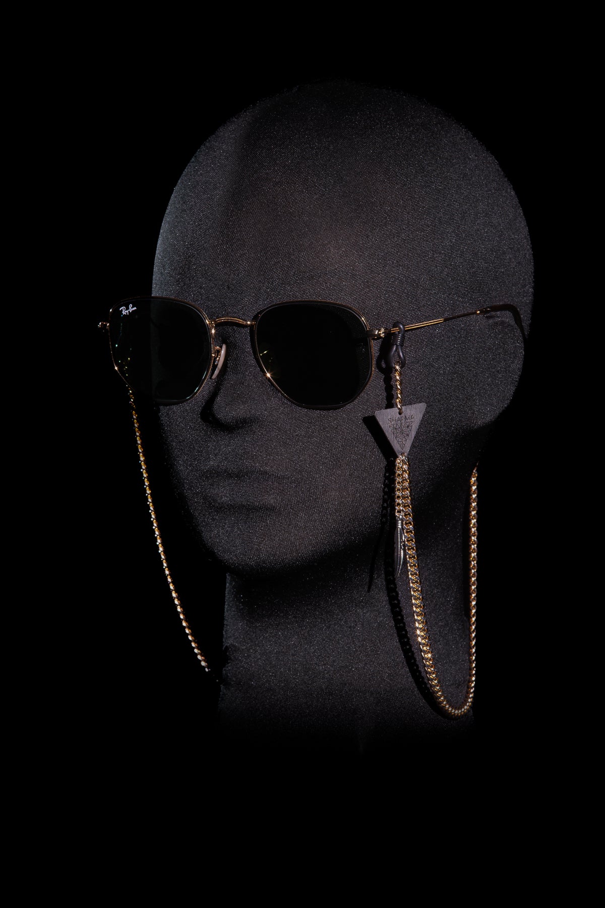 SHARMA Priscilla eyeglass chain — gold, product view