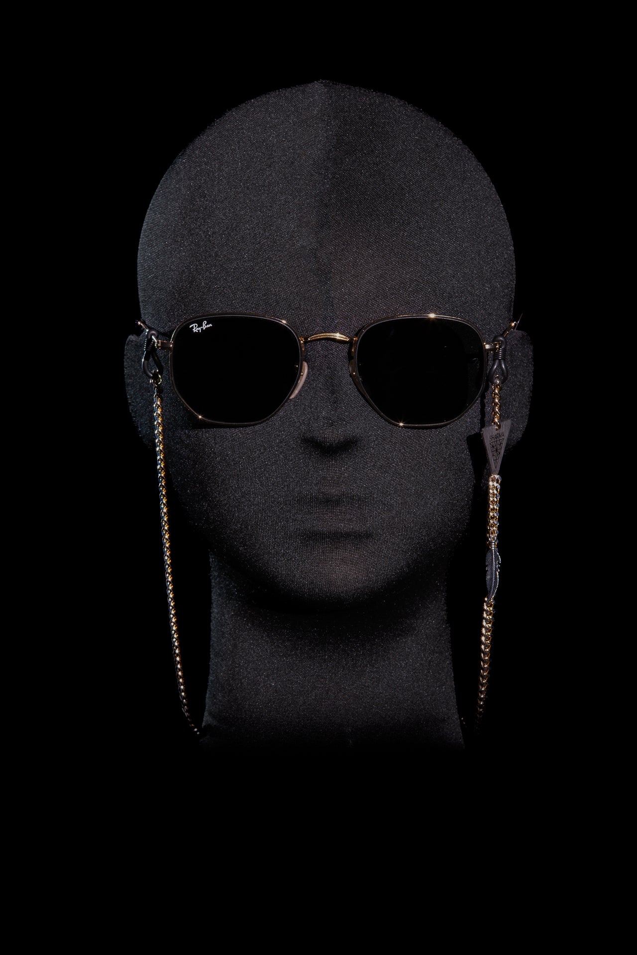 SHARMA Priscilla eyeglass chain — gold, product view