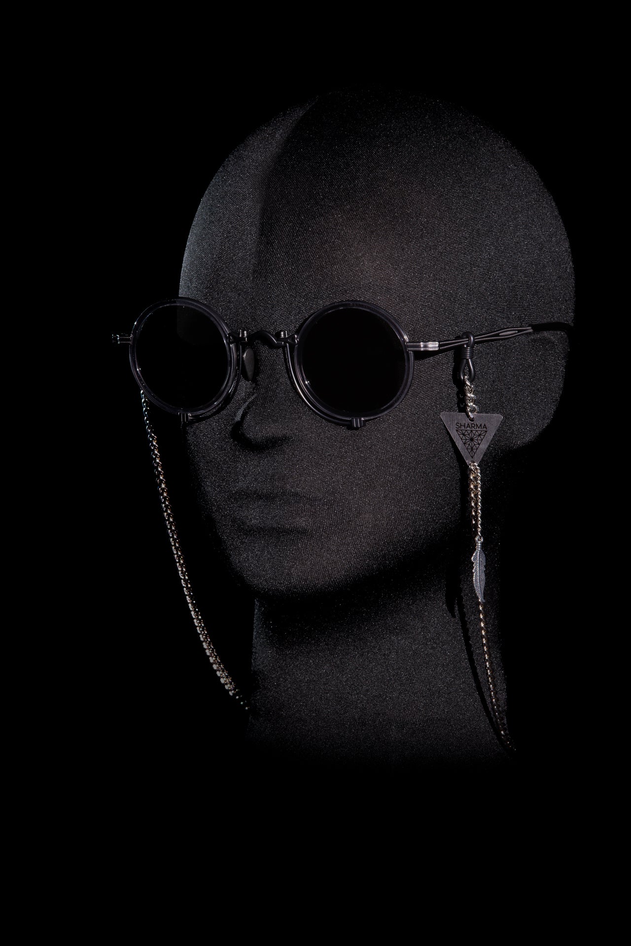 SHARMA Priscilla eyeglass chain — silver, product view