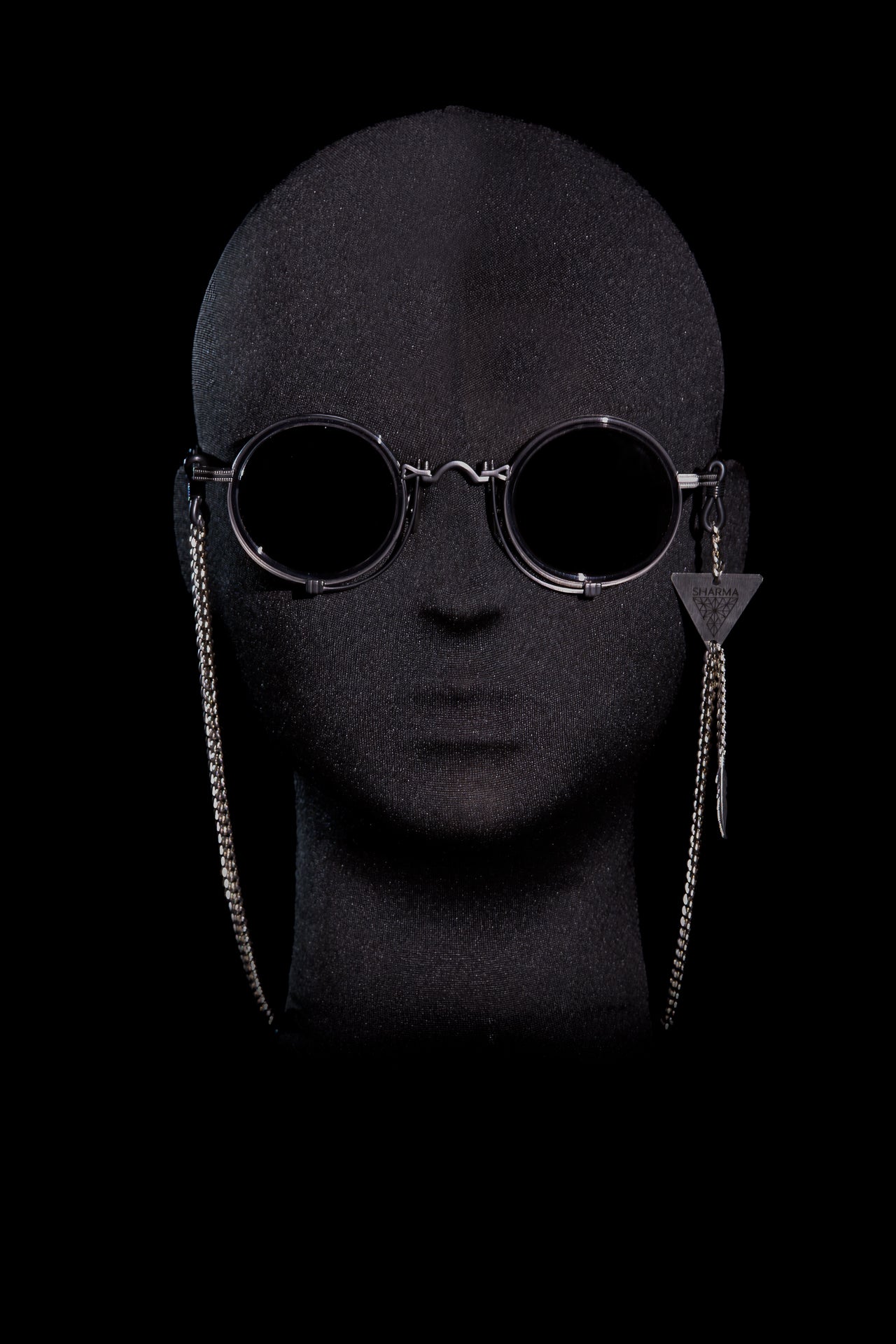 SHARMA Priscilla eyeglass chain — silver, product view